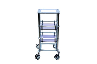 Alvi Prague Stolik kosmetyczny Design Pure Chrome S - Meble kosmetyczne - miniaturka - grafika 2