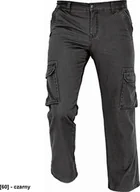 Odzież robocza - CERVA RAHAN - spodnie - czarny 3XL - miniaturka - grafika 1