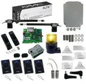 Zestawy do bram - FAAC Zestaw ALFA 414 do 3 m + Lampa GUARD + 4 Piloty - miniaturka - grafika 1