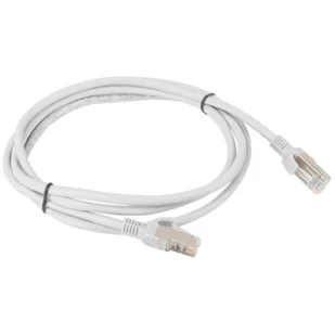 Lanberg RJ-45/RJ-45 kat.5e Szary 1.5m PCF5-10CC-0150-S - Patchcordy - miniaturka - grafika 1
