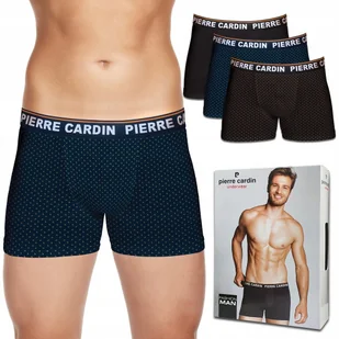 PIERRE CARDIN PCM147 bokserki męskie 3-pak - M - Majtki męskie - miniaturka - grafika 1