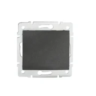 Wyłączniki światła i elektryczne - Kanlux Łącznik jednobiegunowy LOGI 02-1000-141 gr 25243 - miniaturka - grafika 1