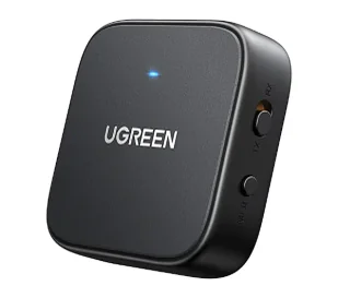UGREEN CM667 Nadajnik i odbiornik audio USB-C 300mAh Szary - Transmitery FM - miniaturka - grafika 1