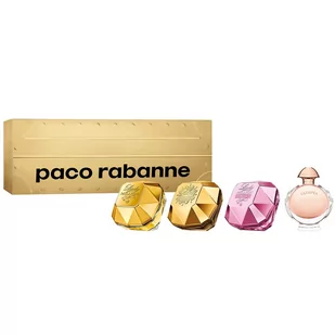 Paco Rabanne Travel Retail Exclusive zestaw Lady Million woda perfumowana 5ml + Lady Million Fabulous woda perfumowa 5ml + Lady Million Empire woda perfumowana 5ml + Olympea woda perfumowana 6ml - Zestawy perfum damskich - miniaturka - grafika 1