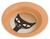 Miski dla kotów - BARRY KING Miska dla kota ze stali nierdzewnej 325ml - brązowa - miniaturka - grafika 1