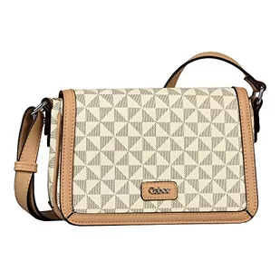 Gabor Damska torba Barina Flap Bag M no Zip, Printed White - Torebki damskie - miniaturka - grafika 1
