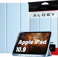 Etui do tabletów - Etui na tablet Alogy Etui do Apple iPad 10gen. 10.9" 2022 obudowa na tablet Alogy Smart Case Pencil Holder Niebieskie - miniaturka - grafika 1