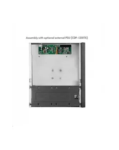 CHIEFTEC Compact Black iTX m-ATX slim case bundled with 120W PSU IX-06B-120W - Obudowy komputerowe - miniaturka - grafika 1