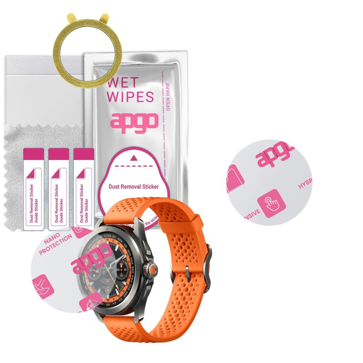 1x Szkło Hybrydowe do Xiaomi Watch S4 Sport, zamiennik hartowanego, flexible