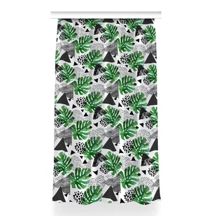 Gotowa zasłona wzór 150x260 cm Abstrakcja dżungla, Fabricsy - Zasłony - miniaturka - grafika 1