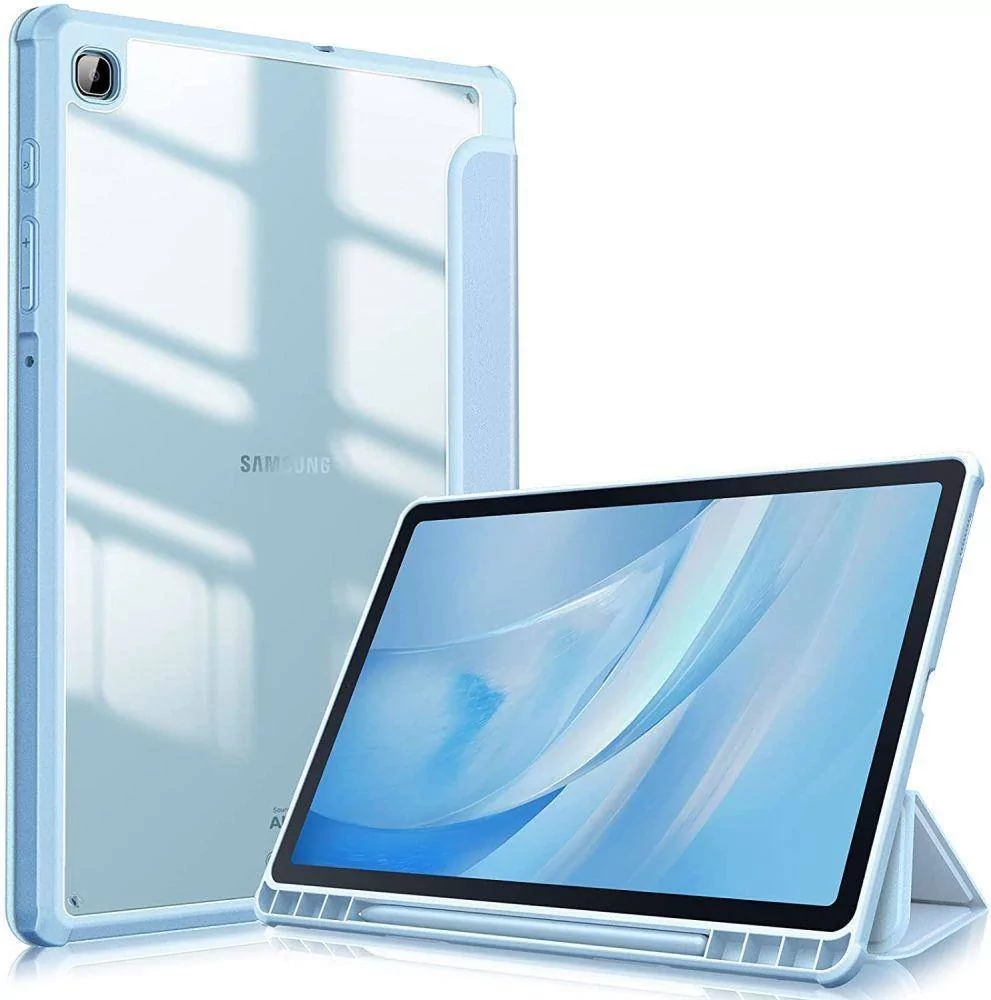 Etui na Galaxy Tab S6 Lite 2020/2022 TECH-PROTECT SmartCase Hybrid Niebieski