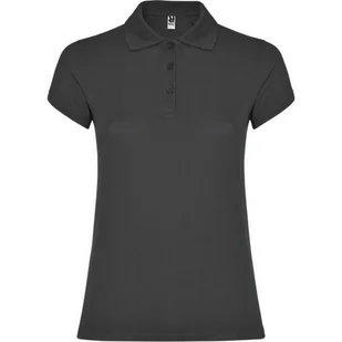Damska Koszulka Polo W Gwiazdki - Koszulki sportowe damskie - miniaturka - grafika 1