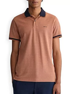 GANT męska koszulka polo, pomara?czowa dynia, 3XL - Koszulki męskie - miniaturka - grafika 1