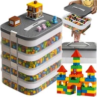 Pojemniki na zabawki - Pudełko na klocki- 3 poziomy Kruzzel 25757 - miniaturka - grafika 1