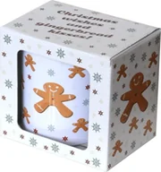 Ozdoby bożonarodzeniowe - Cup&You Świąteczny kubek ceramiczny 300ml GINGERBREAD MAN - prezent upominek na Boże Narodzenie, święta, Mikołaja, Gwiazdję, pod choinkę zimowy podarunek - miniaturka - grafika 1