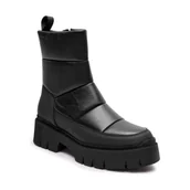 Botki damskie - HUGO Botki na platformie KRIS - miniaturka - grafika 1