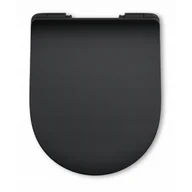 Deski sedesowe - CEDO 542972 NYX SLIM BLACK Deska WC wolnoopadająca - miniaturka - grafika 1