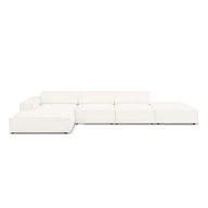 Narożniki - Beżowy narożnik (lewostronny) Jodie – Micadoni Home - miniaturka - grafika 1