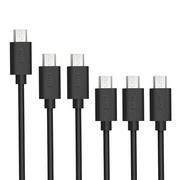 Kable USB - Aukey Zestaw kabli CB-D17 Quick Charge micro USB 6-pack) - miniaturka - grafika 1