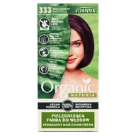 Farby do włosów i szampony koloryzujące - Joanna Naturia Vegan Pielęgnująca Farba do włosów nr 333 Bakłażan 1op - miniaturka - grafika 1