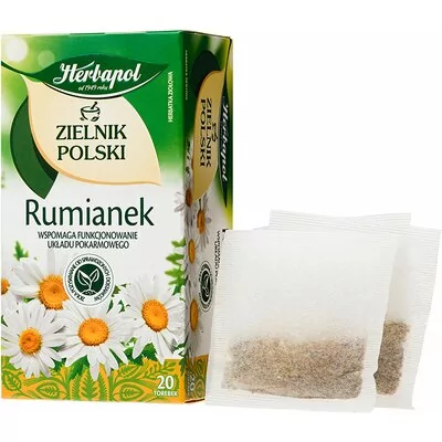 ZIELNIK POLSKI Herbapol Zielnik Polski Rumianek Herbatka ziołowa 30 g (20 saszetek)