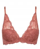 Biustonosze - Calvin Klein Biustonosz Koronkowy Brązowy Z Fiszbinami 80C 2A1 - miniaturka - grafika 1