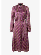 Sukienki - More & More Sukienka w kolorze czarno-fioletowo-złotym - miniaturka - grafika 1