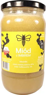 POLSKI miód z IMBIREM - 1 kg - Miód - miniaturka - grafika 1