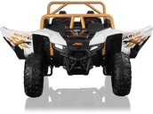 Samochody i pojazdy dla dzieci - Pojazd Buggy Arctic Cat WILDCAT XX Biały EDUKAMP - miniaturka - grafika 1