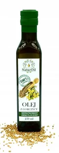 Olej musztardowy z gorczycy 250ml NaturOil - Zdrowa żywność - miniaturka - grafika 1
