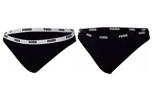 Puma Majtki Damskie Bikini 2P Hang Black 907847 03 M - Majtki damskie - miniaturka - grafika 1