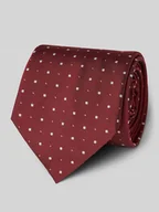 Krawaty i muchy męskie - Krawat z mieszanki jedwabiu - miniaturka - grafika 1
