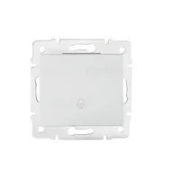 Wyłączniki światła i elektryczne - Kanlux Łącznik zwierny &quot;dzwonek&quot; LOGI 02-1030-102 bi 25071 - miniaturka - grafika 1