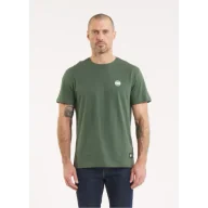 Koszulki sportowe męskie - Pit Bull T-Shirt Koszulka Small Logo Grassy Green - miniaturka - grafika 1