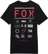 Koszulki męskie - t-shirt FOX RACE SPEC PREMIUM TEE Black - miniaturka - grafika 1