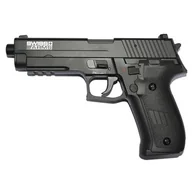 Amunicja i osprzęt ASG - Pistolet 6mm Swiss Arms Navy Pistol AEP Mosfet RTP Lipo Metal Slide - miniaturka - grafika 1