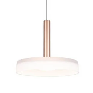 Lampa zawieszana CELESTE 354910165 Trio LED 10W 3000K metalowa biały brązowy - Lampy sufitowe - miniaturka - grafika 1