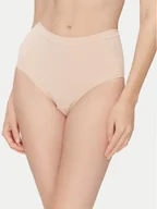 Majtki damskie - YSABEL MORA Figi klasyczne z wysokim stanem 19697 Beżowy - miniaturka - grafika 1