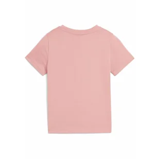 Dziecięca koszulka ESS z logo No. 1 PUMA Pink Fruit - Odzież sportowa dziecięca - miniaturka - grafika 1