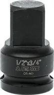 Klucze i nasadki - Teng Tools Łącznik przejściowy udarowy 1/2"-3/4" ANSI - miniaturka - grafika 1