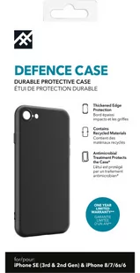 iFrogz Defence - obudowa ochronna do iPhone SE 2/3 G, iPhone 6/8 czarna - Etui i futerały do telefonów - miniaturka - grafika 1