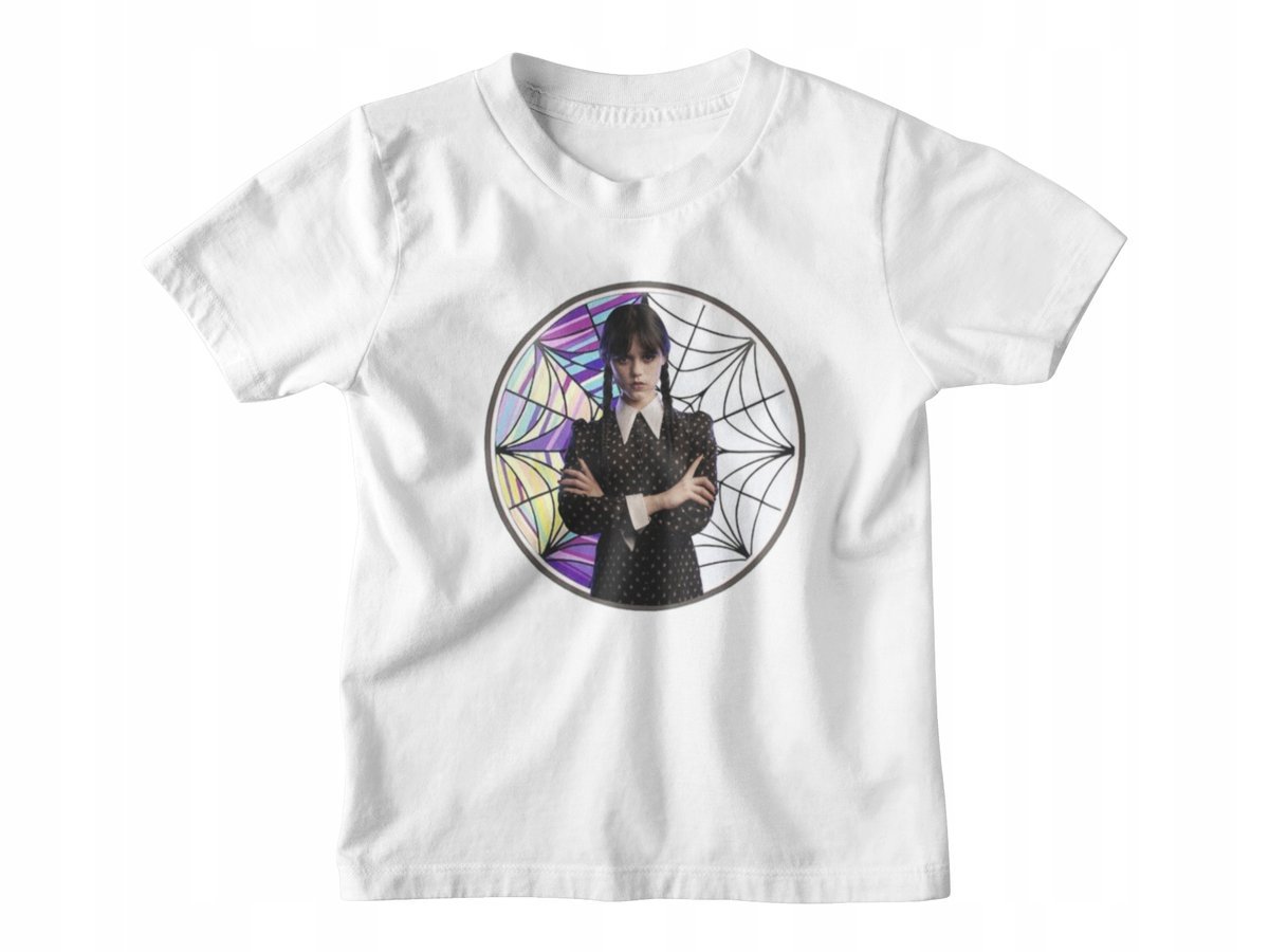 WEDNESDAY ADDAMS KOSZULKA DZIECIĘCA DZIECKA 134