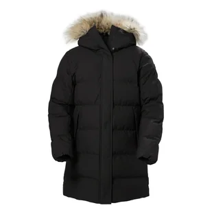 Damski Płaszcz pikowany zimowy HELLY HANSEN W BLOSSOM PUFFY 53624_990 – Czarny - Płaszcze damskie - miniaturka - grafika 1