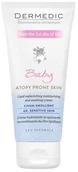 Kremy dla dzieci - Dermedic EMOLIENT LINUM Baby Nawilżająco-kojący krem uzupełniający lipidy skóry - miniaturka - grafika 1