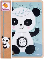 Puzzle - Eichhorn 6-częściowe puzzle "Panda" - 12 m+ - miniaturka - grafika 1
