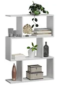 Inne meble do salonu - Regał Skandynawski Biały G7-L38 - miniaturka - grafika 1