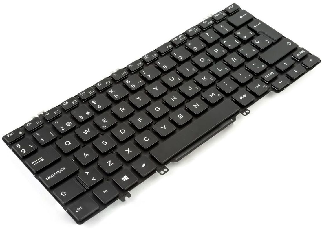 Dell Spanish Castilian backlit keyboard with 82 keys DCJ6K