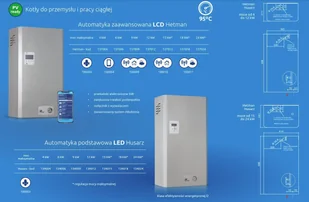 Elterm Husarz AsHZ Kocioł elektryczny wodny 12 kW 134012 - Piece i kotły grzewcze - miniaturka - grafika 1