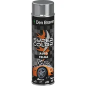 Kosmetyki samochodowe - Lakier akrylowy do felg srebrny 500 ml - miniaturka - grafika 1