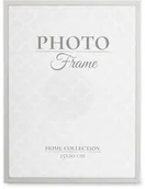 Ramki na zdjęcia - Ramka na zdjęcie zdjęcia metalowa srebrna 20x15x1,5-12 173524 - miniaturka - grafika 1